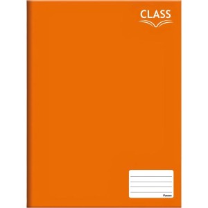 Caderno Brochura Laranja 96 Folhas Foroni