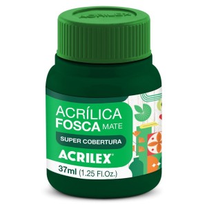 Tinta Acrílica Fosca 37ml - Verde Esmeralda 571 Acrilex