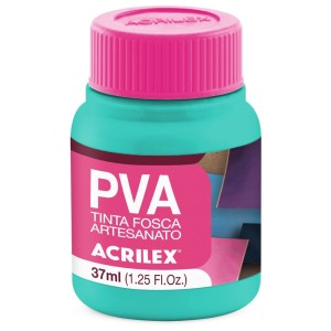 Tinta PVA Fosca 37ml - Verde Água 821 Acrilex