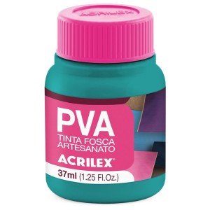 Tinta PVA Fosca 37ml - Verde Vivo 558 Acrilex