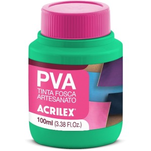 Tinta PVA Fosca 100ml - Verde Country 822 Acrilex