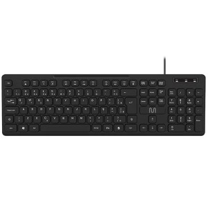 Teclado USB Slim Silencioso Preto TM300 Multi