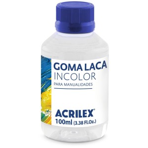 Goma Laca Incolor 100ml Acrilex