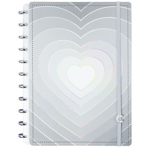 Caderno Inteligente Grey Love Grande 80fls CI