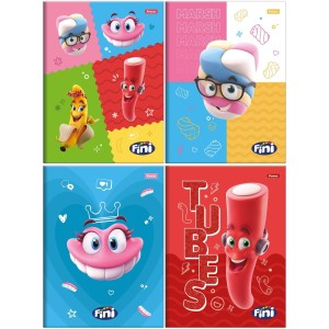 Caderno Brochura Fini 80 Folhas Foroni