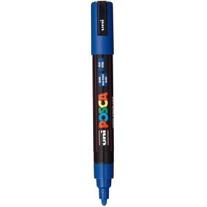 Caneta Posca PC-5M - Azul Escuro Uniball