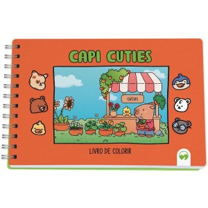 Livro de Colorir Cuties - Capi Cuties Vale das Letras
