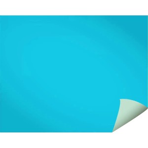 Papel Espelho (Dobradura) 50x60cm - Azul Claro