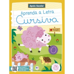 Livro Apoio Escolar - Aprenda a Letra Cursiva Ciranda Cultural