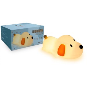 Luminária Noturna de Silicone LED Touch USB - Dog (Cachorro) Brasfoot