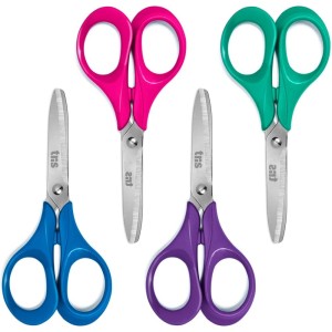 Tesoura Escolar Class Colorida 13cm Tris