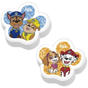 Borracha Escolar Patrulha Canina Tris