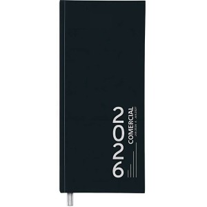 Agenda Comercial 2026 Preta 208 Folhas Foroni