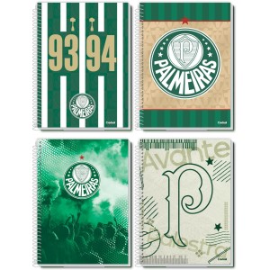 Caderno 1 Matéria Palmeiras 80 Folhas Credeal