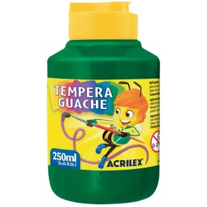 Tempera Guache 250ml - Verde Bandeira 511 Acrilex