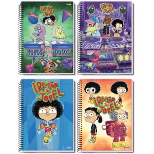 Caderno 1 Matéria Irmão do Jorel 80 Folhas Credeal