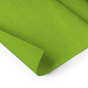Papel Crepom Impermeável 48cm x 2m - Verde Folha