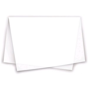 Papel de Seda 48x60cm - Branco c/100