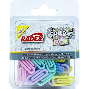 Clips N.2 College Candy Pastel c/100 Radex