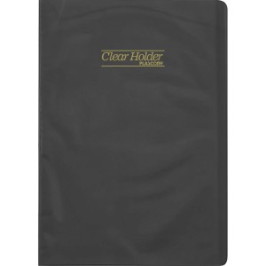 Pasta Catálogo Ofício com 20 Envelopes Clear Holder - Fumê 120OFCH-FM Plascony