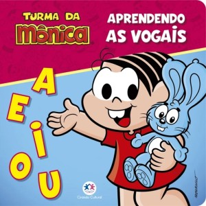 Livro Cartonado - Turma da Mônica - Aprendendo as Vogais Ciranda Cultural