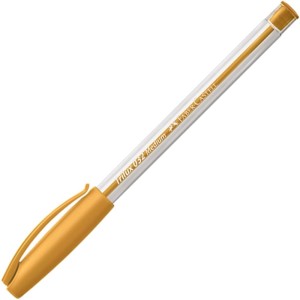 Caneta Esferográfica 1.0mm Trilux 032 Ouro Faber Castell