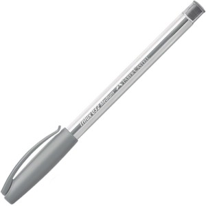 Caneta Esferográfica 1.0mm Trilux 032 Prata Faber Castell