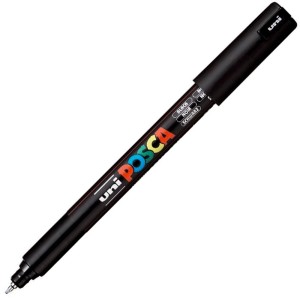 Caneta Posca PC-1MR - Preta Uniball