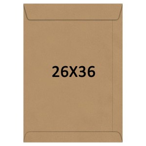 Envelope 26cm x 36cm - Kraft Natural Scrity