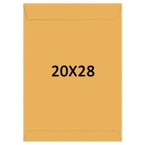 Envelope 20cm x 28cm - Kraft Ouro c/10 Scrity