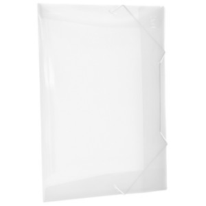 Pasta com Elástico Transparente 501PP-TR DAC