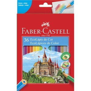 Lápis de Cor 36 Cores Faber Castell
