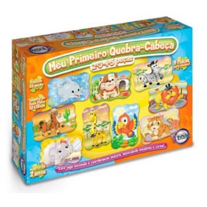 Meu Primeiro Quebra-Cabeça 12113 Toia Brinquedos