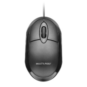 Mouse USB Óptico Preto MO300 Multilaser